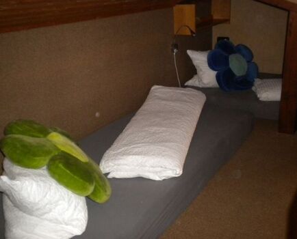 Die Schlafkojen für die Kids ab 5 Jahren