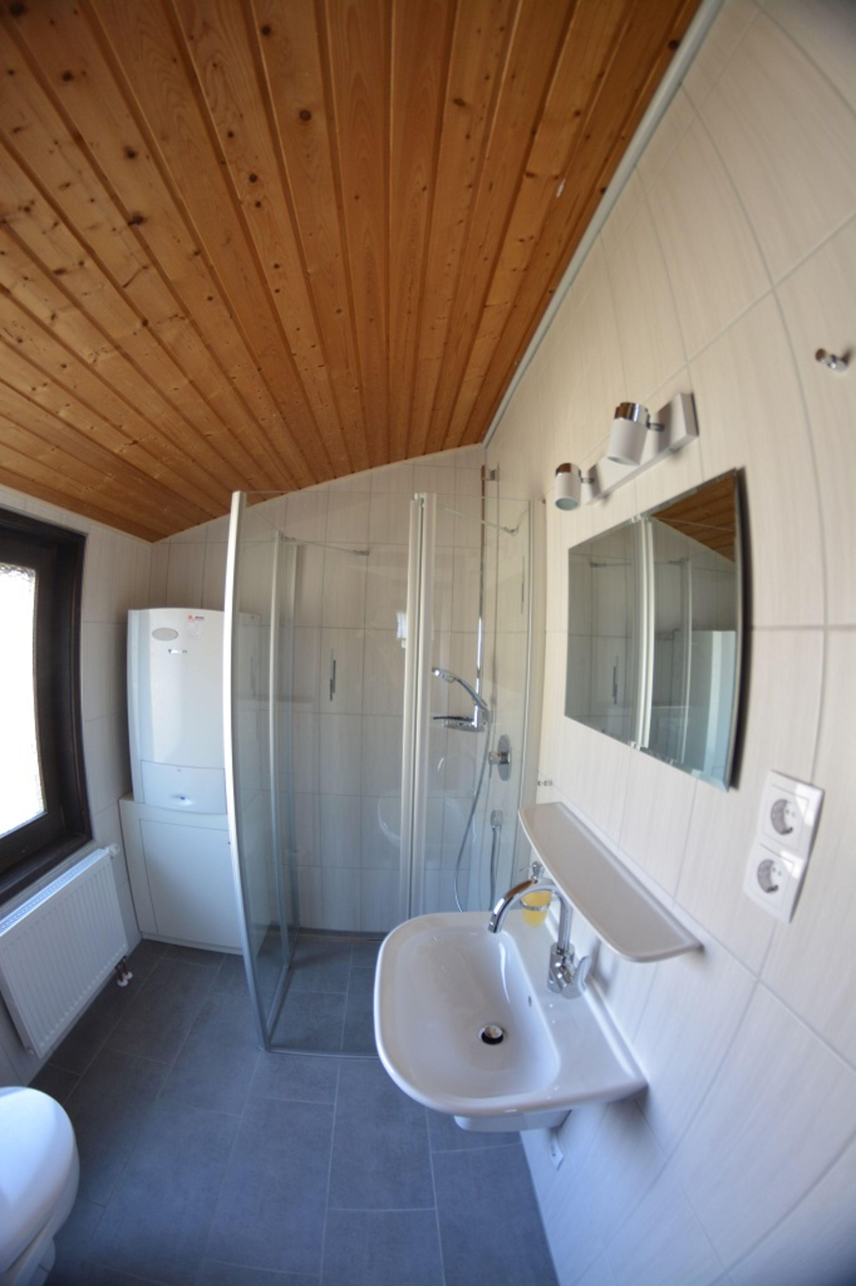 Das neue barriere freie Badezimmer