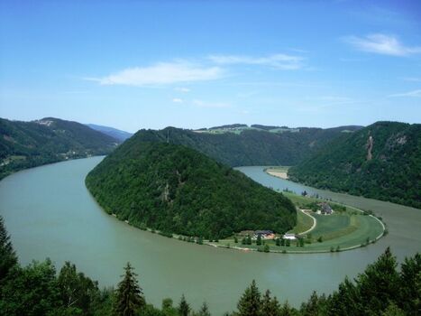 Naturwunder Schlögener Schlinge, schöner Hundeausflug, ca. 20 km entfernt