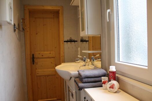 Bad mit ebenerdiger Dusche