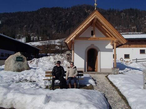 Der Winter läd mit unzählige Wanderung ein....auch zur Pause mit Ihrem Liebling.