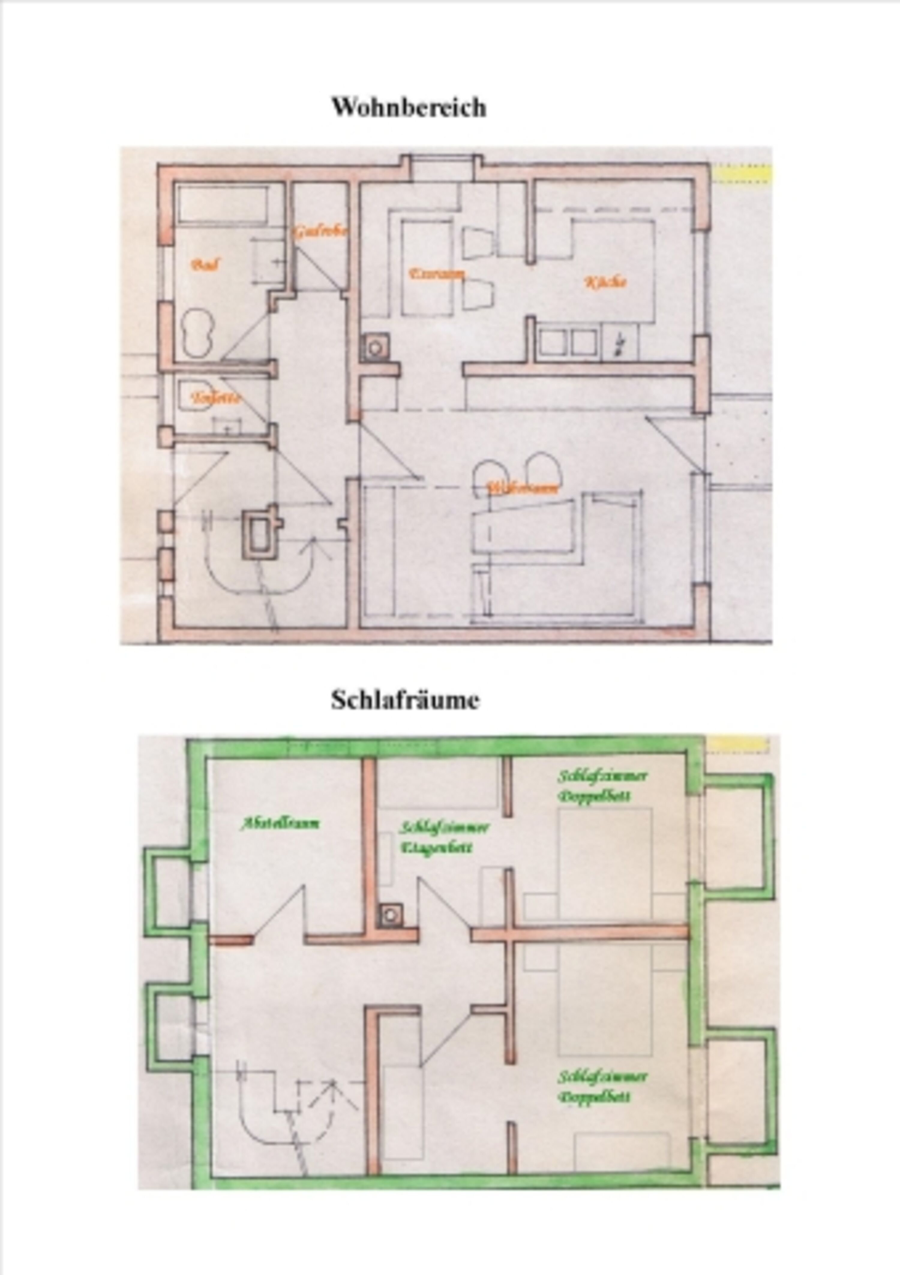 Grundriß Haus Monika