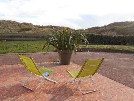 Blick auf die Dünen von Lindbergh