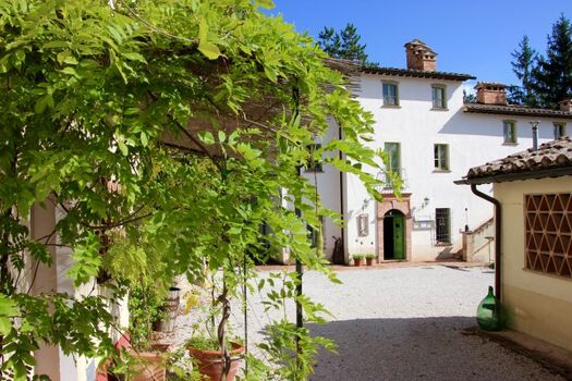 Blick auf das Gutshaus