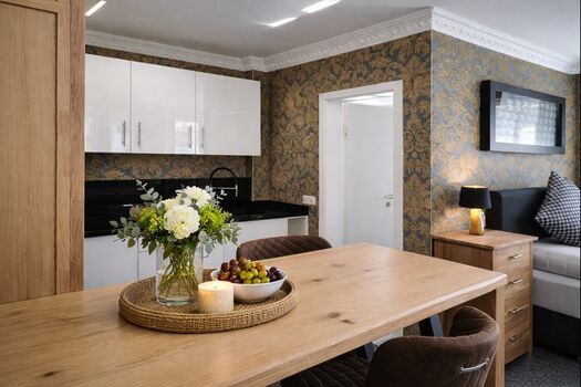 Wohnbereich Fewo Binz