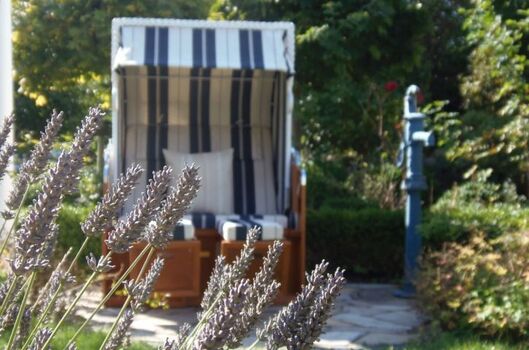 Im Strandkorb ist der Urlaub am schönsten.