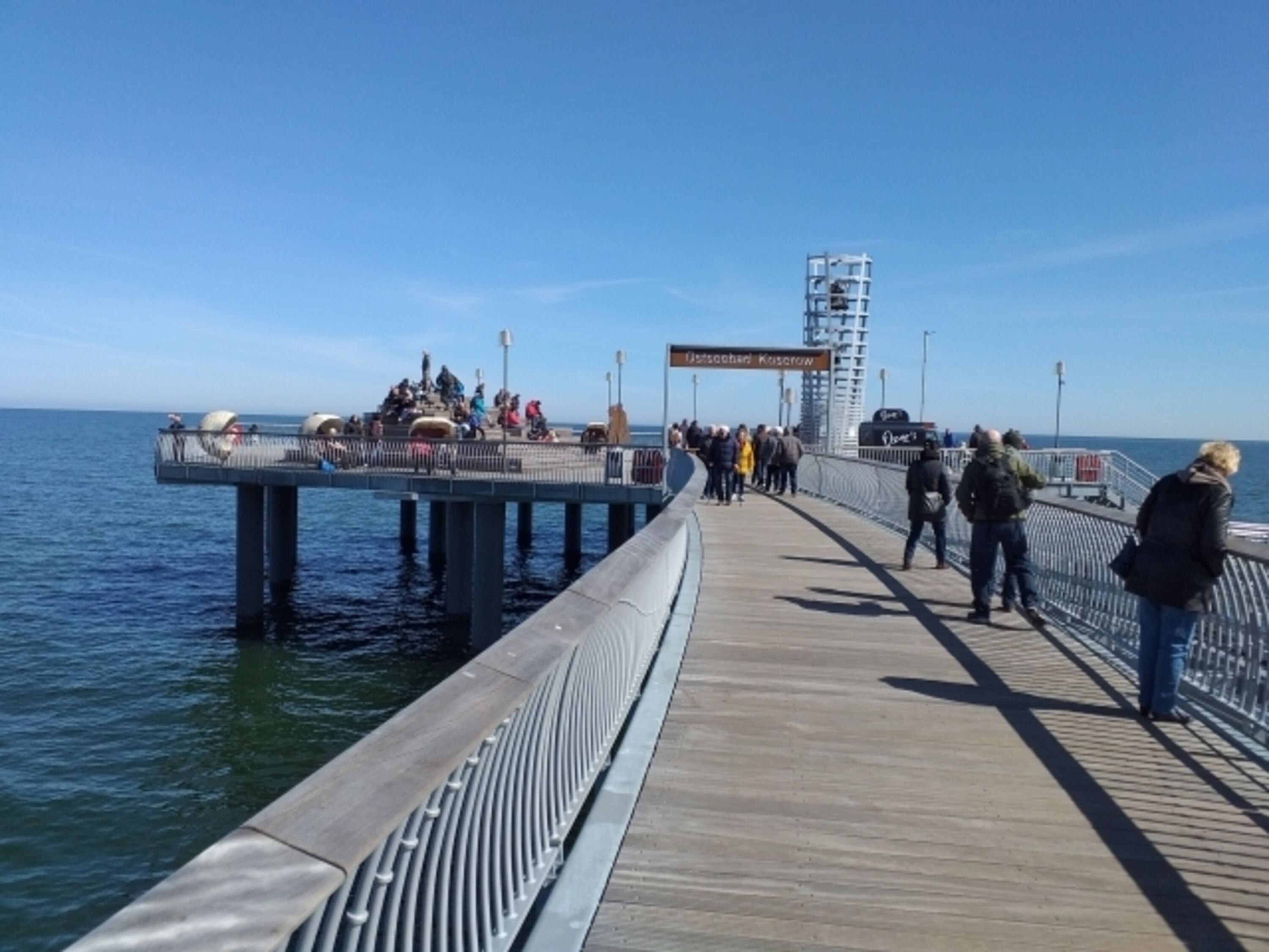 neue Seebrücke in Koserow