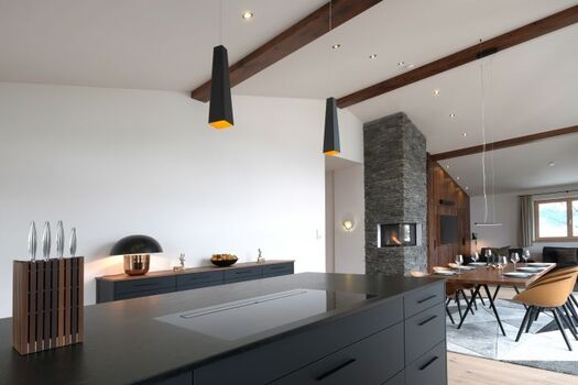 Freistehender Kochblock in der Küche 