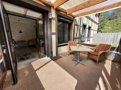 DatWaldhus Terrasse Waldstube