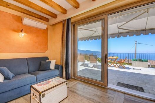 Wohnraum mit Seeblick