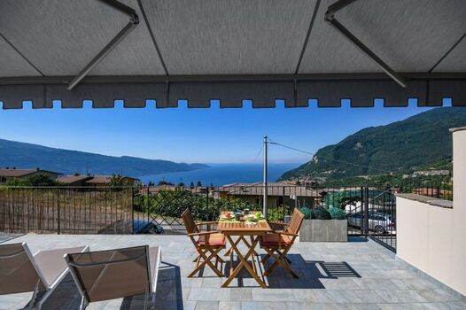 Ausgestattete Balkon