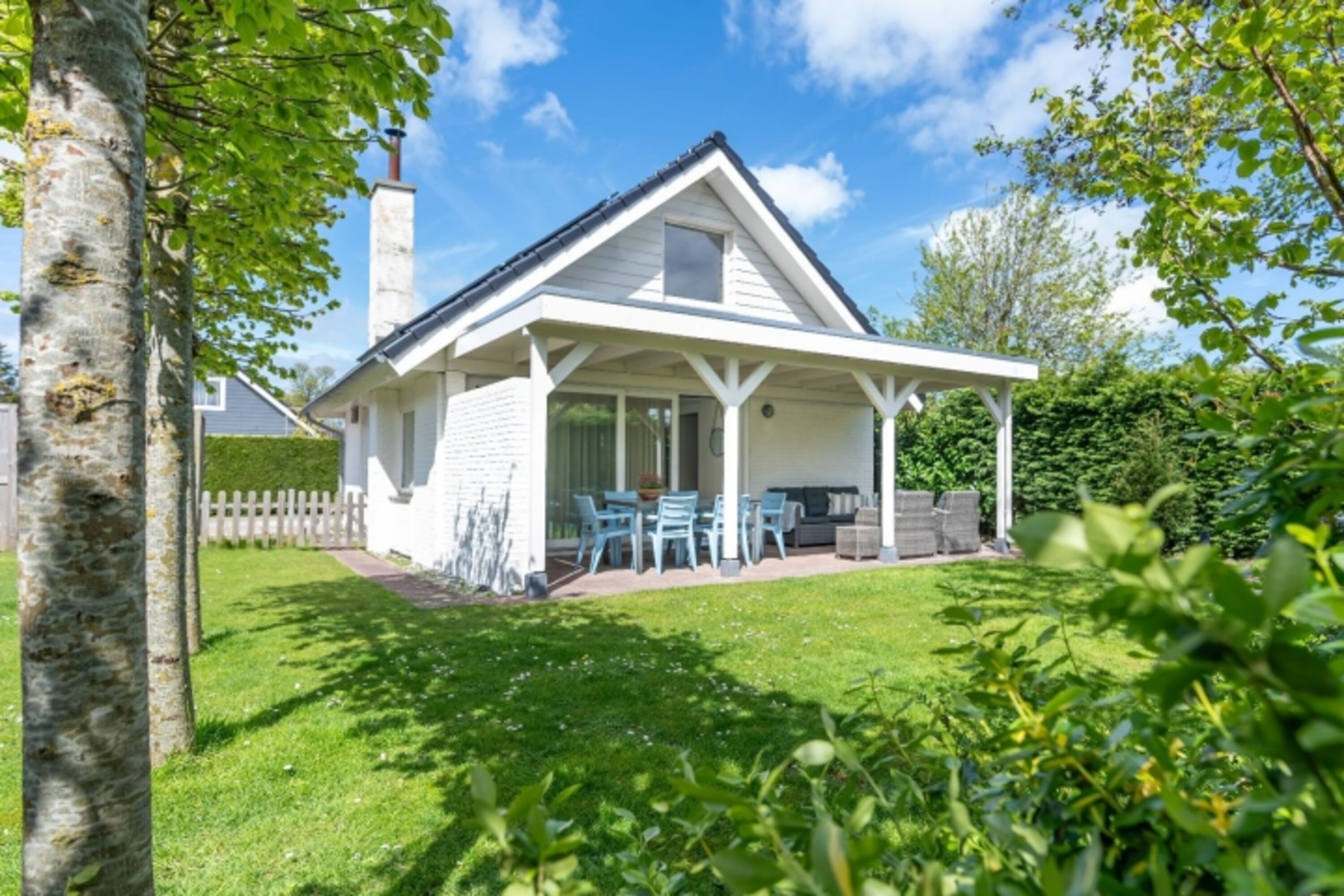 Das gemütliche Ferienhaus mit sonnigem, eingezäuntem Garten