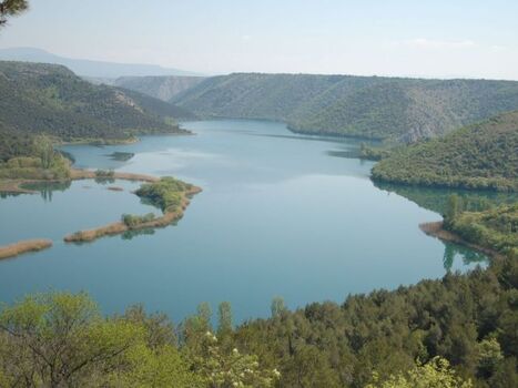 Zulauf Krka-Wasserfälle