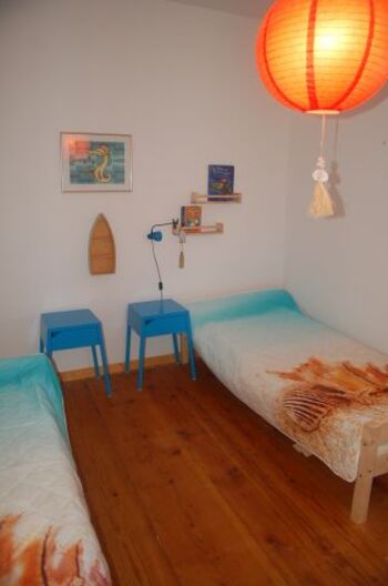 Kinderzimmer hinten links neben dem Bad