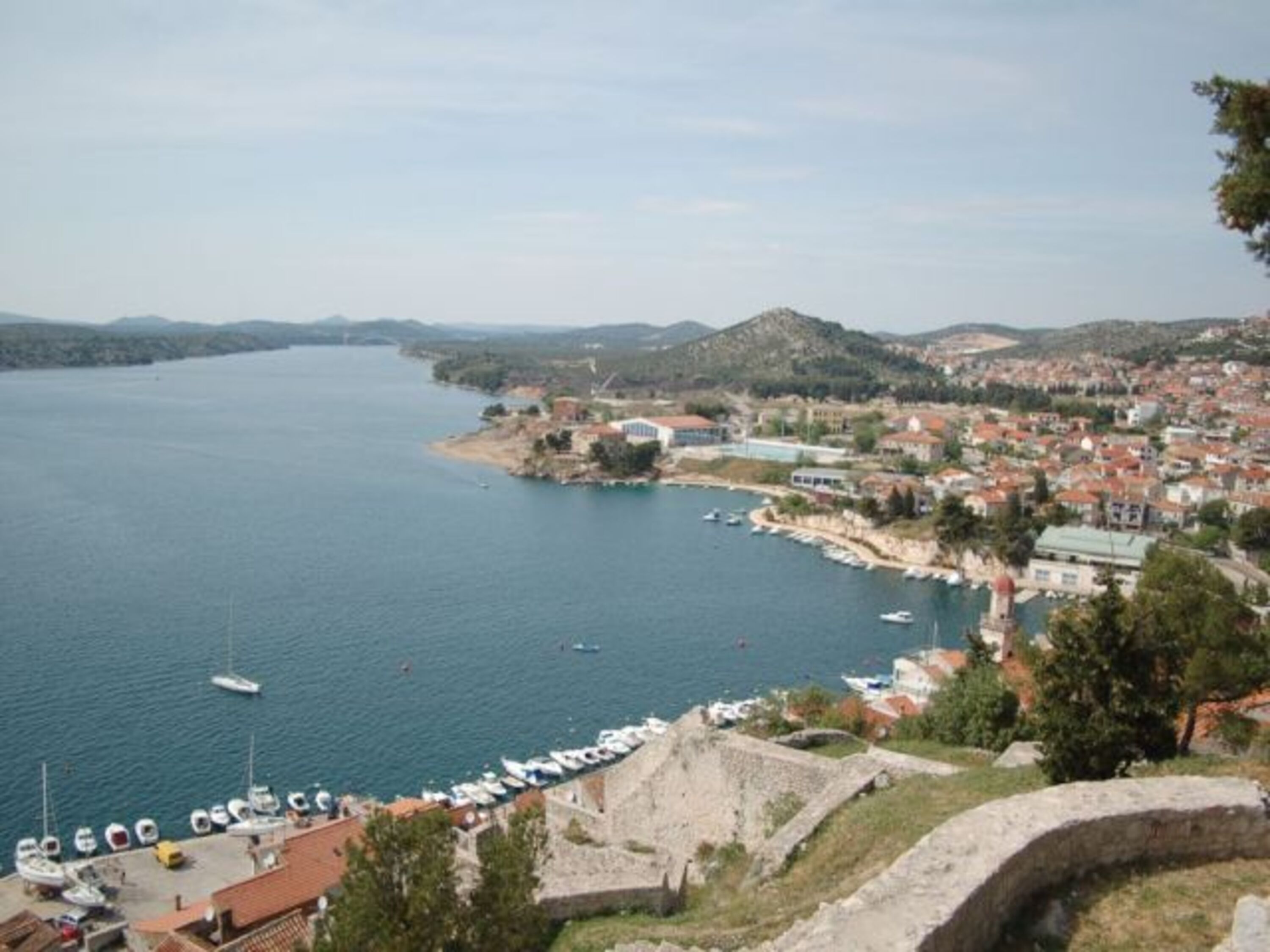 Sibenik von der Burg aus