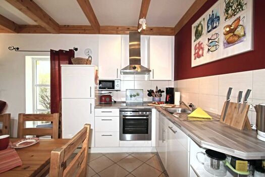 Unsere Küche ist mit allem ausgestattet was das Herz begehrt