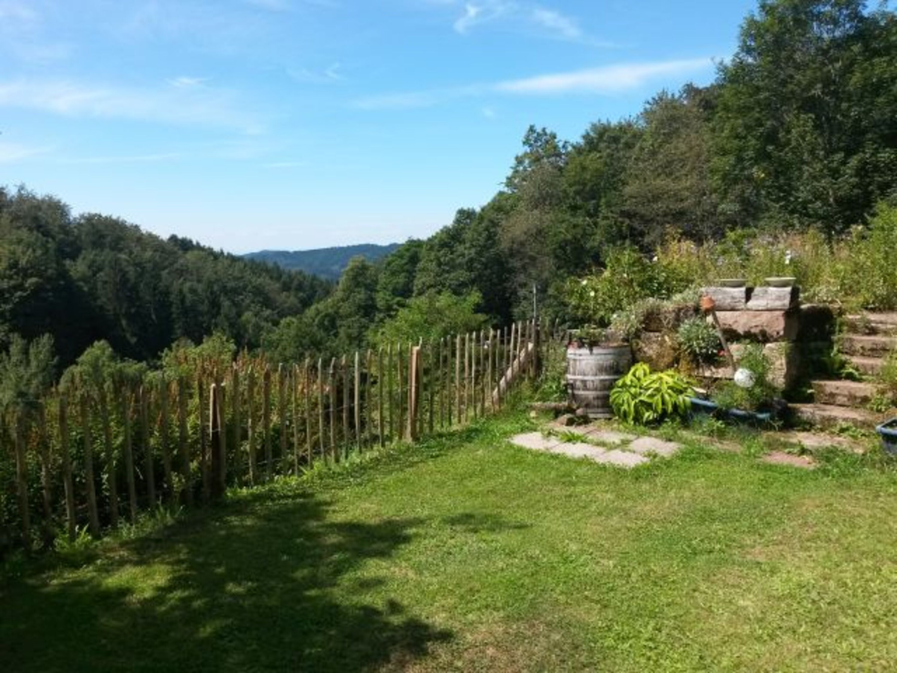 Garteen mit Ausblick