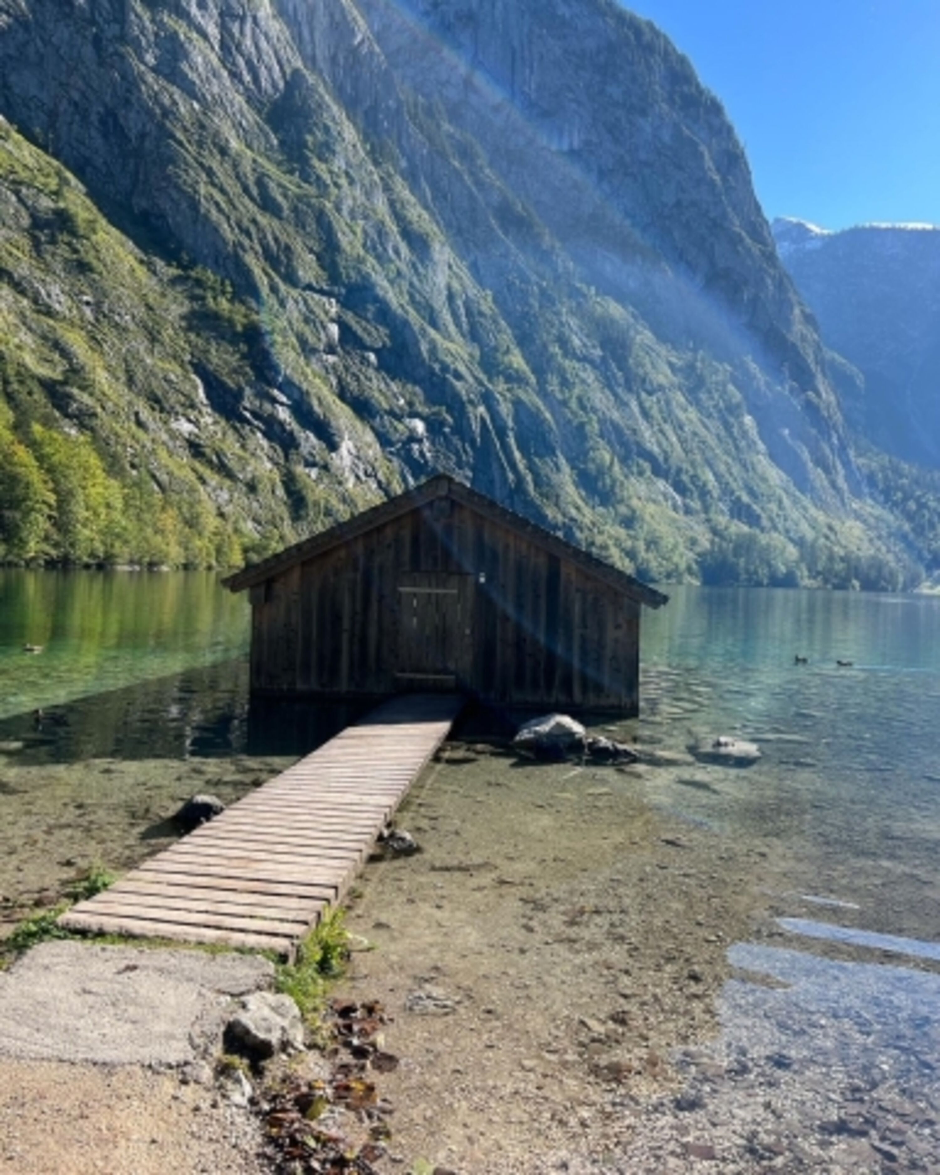 Hütte am Obersee