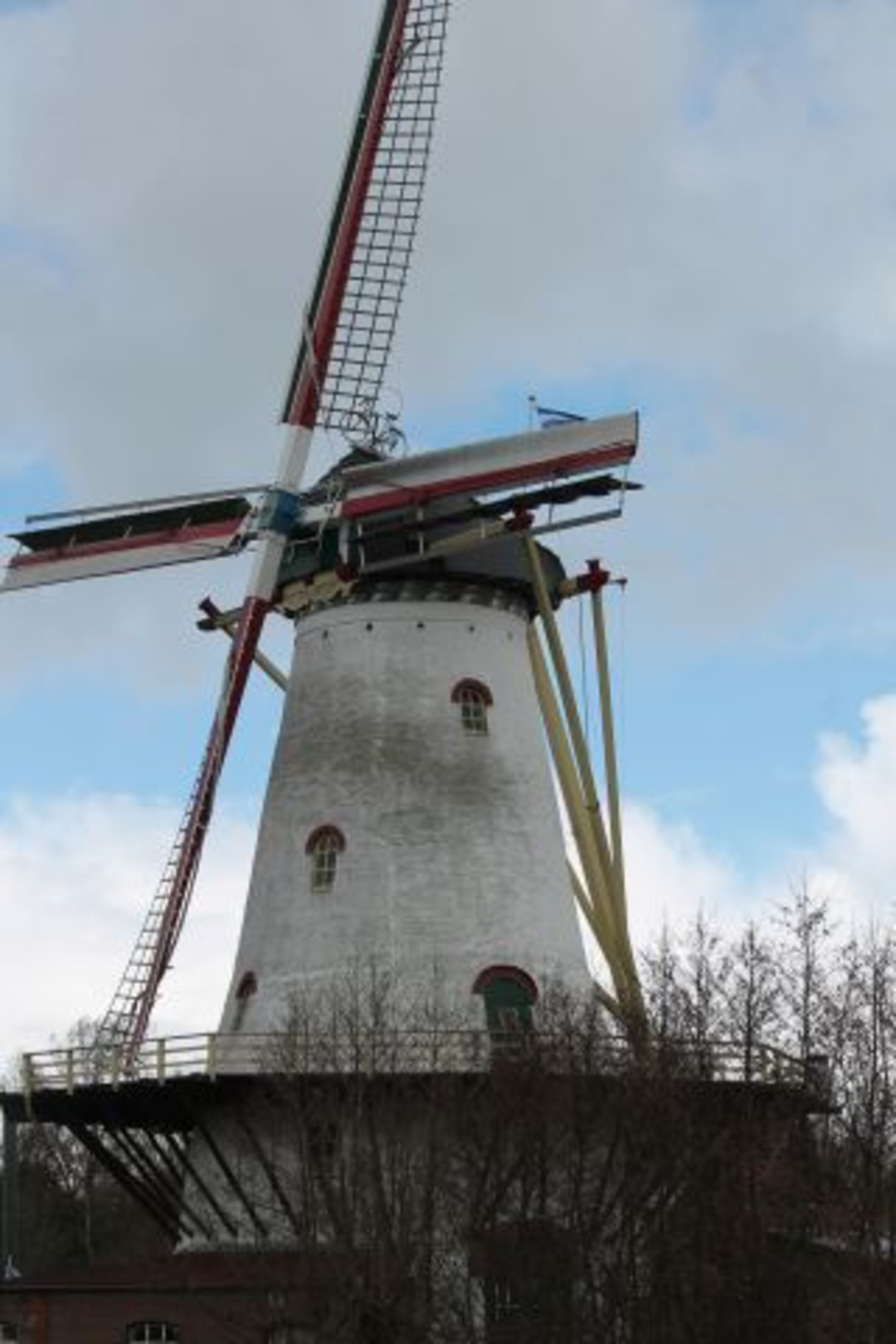 Windmühle in Burgh Haamstede