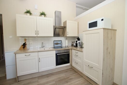 Die hochwertige  Landhausküche