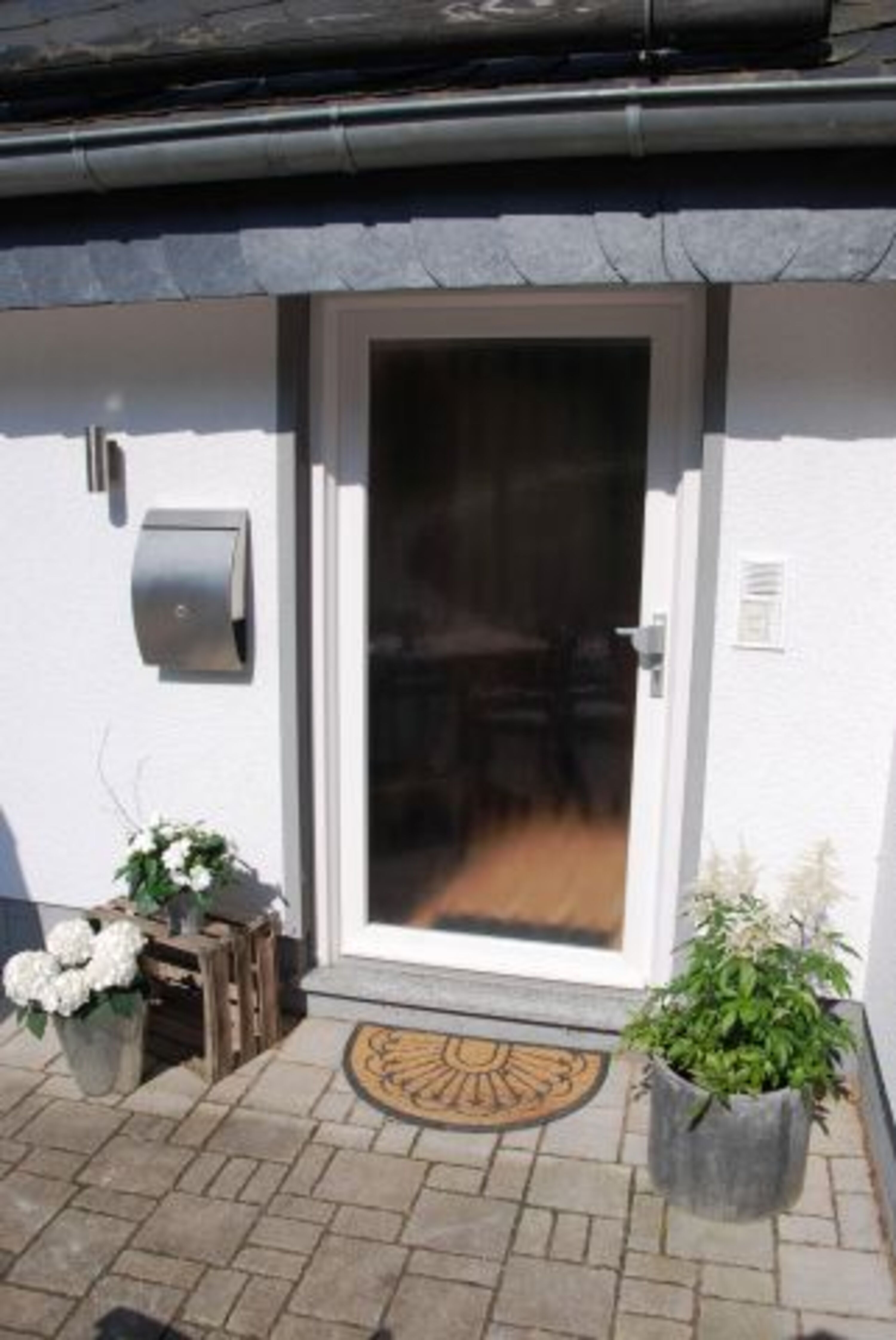 Eingang zur Ferienwohnung Lahnperle