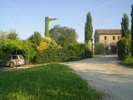 Ansicht von der Strasse aus