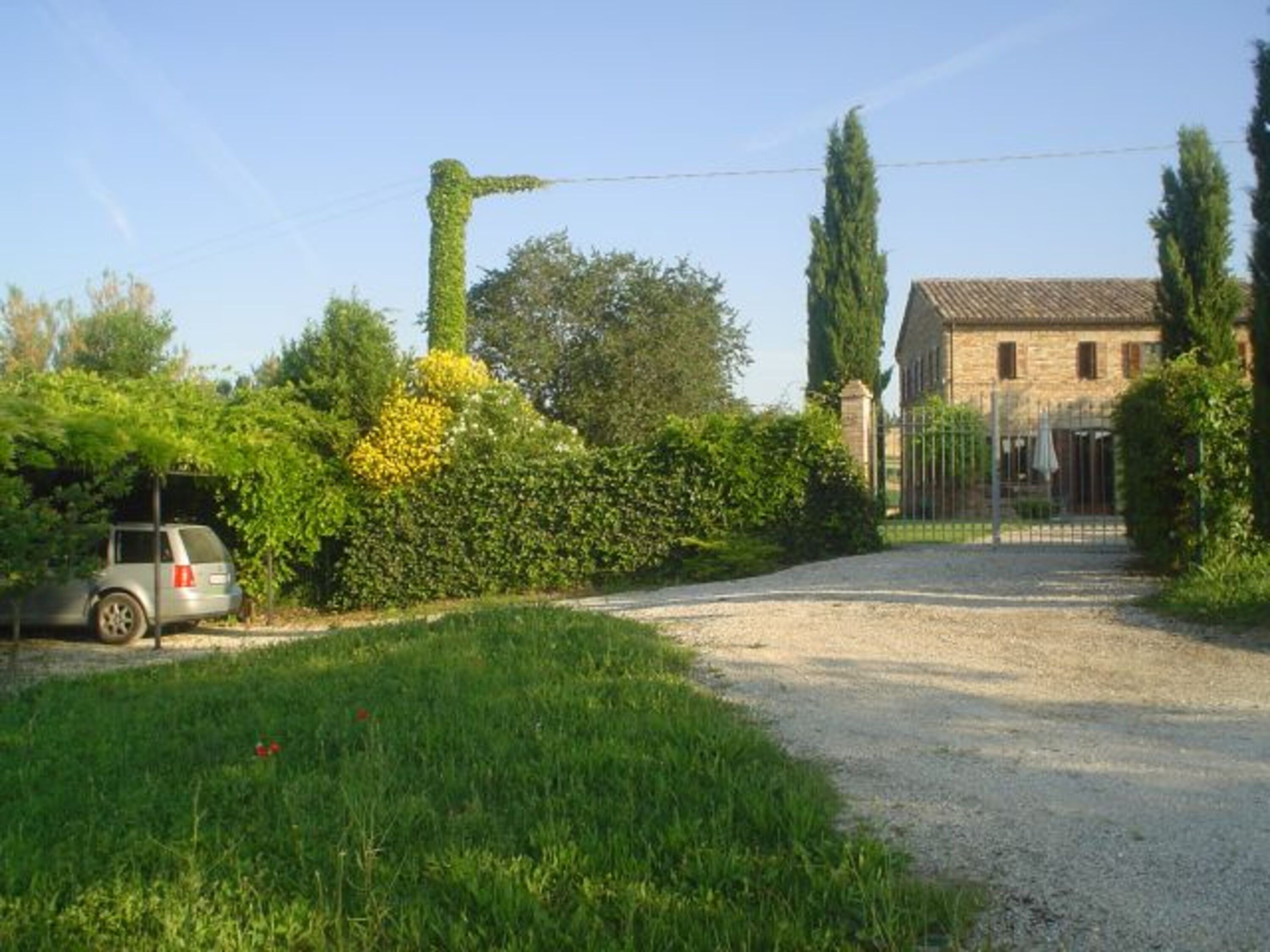 Ansicht von der Strasse aus