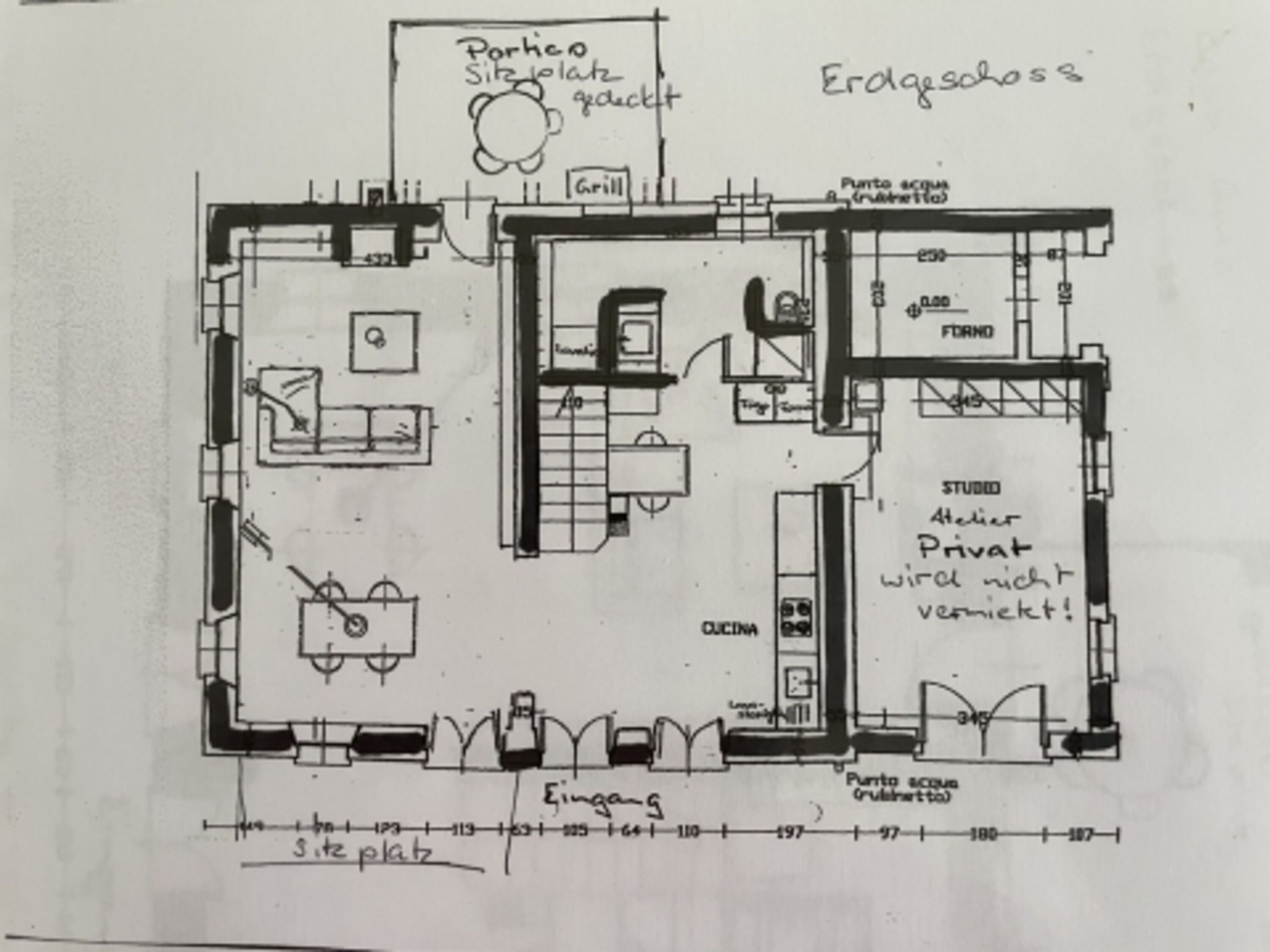 Grundriss Erdgeschoss
