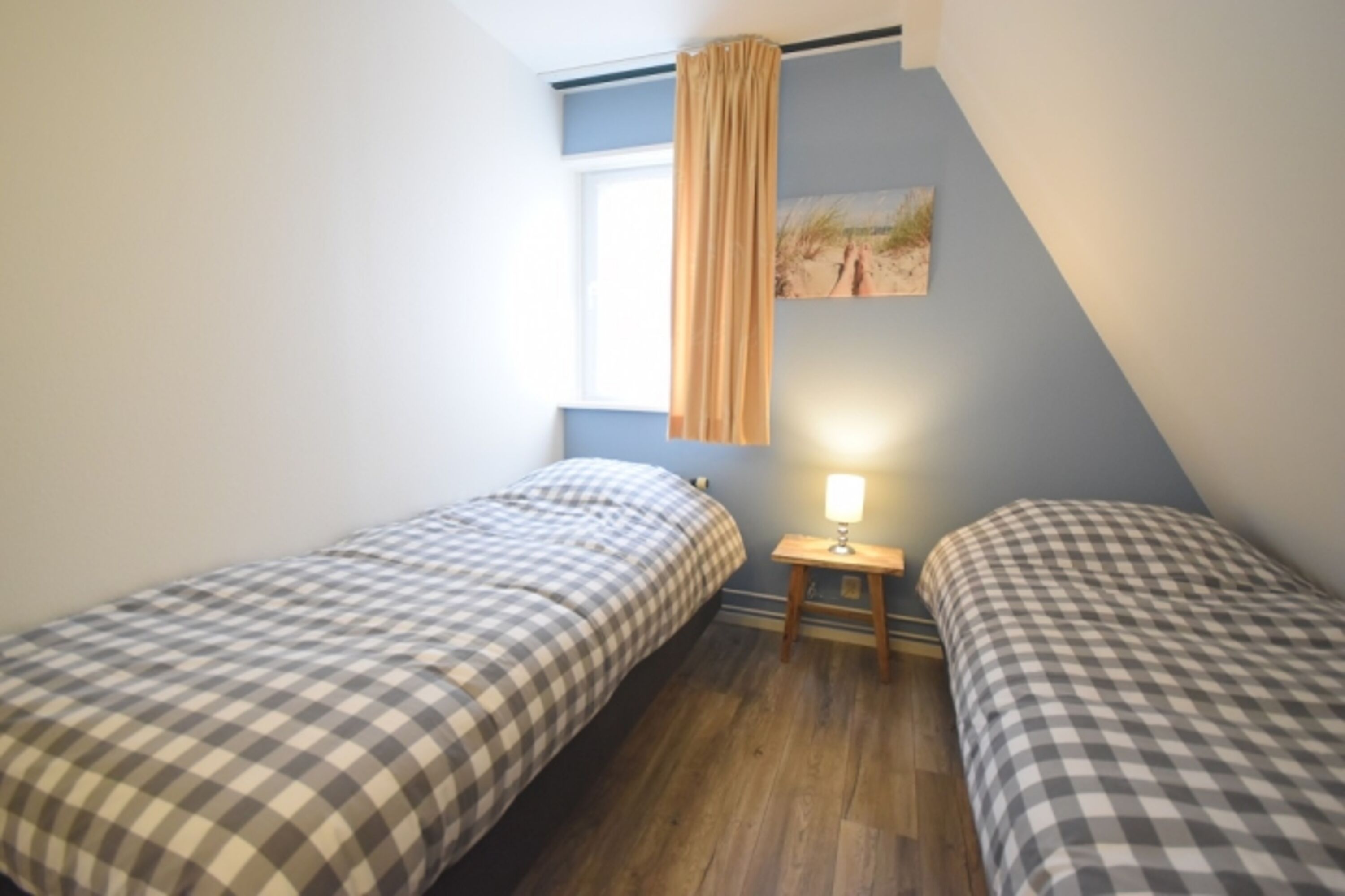 Schlafzimmer mit 2 Einzelbetten