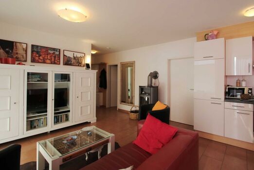 Wohnbereich mit Kamin