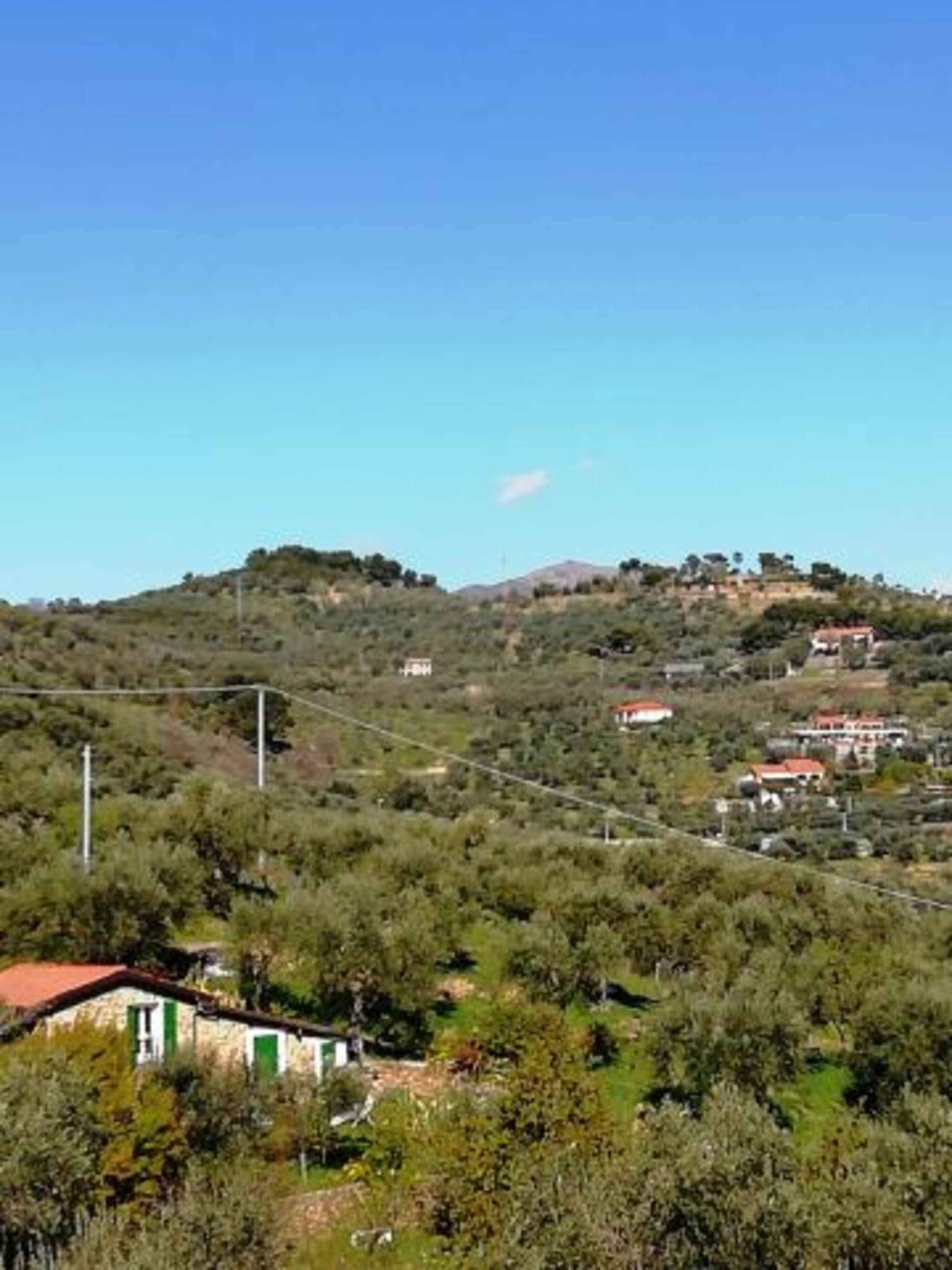 La collina dietro la Casa