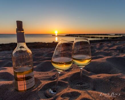 am Strand von Breege