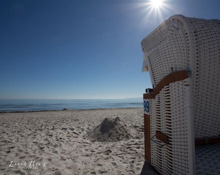 am Strand von Breege