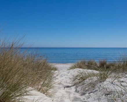 am Strand von Breege