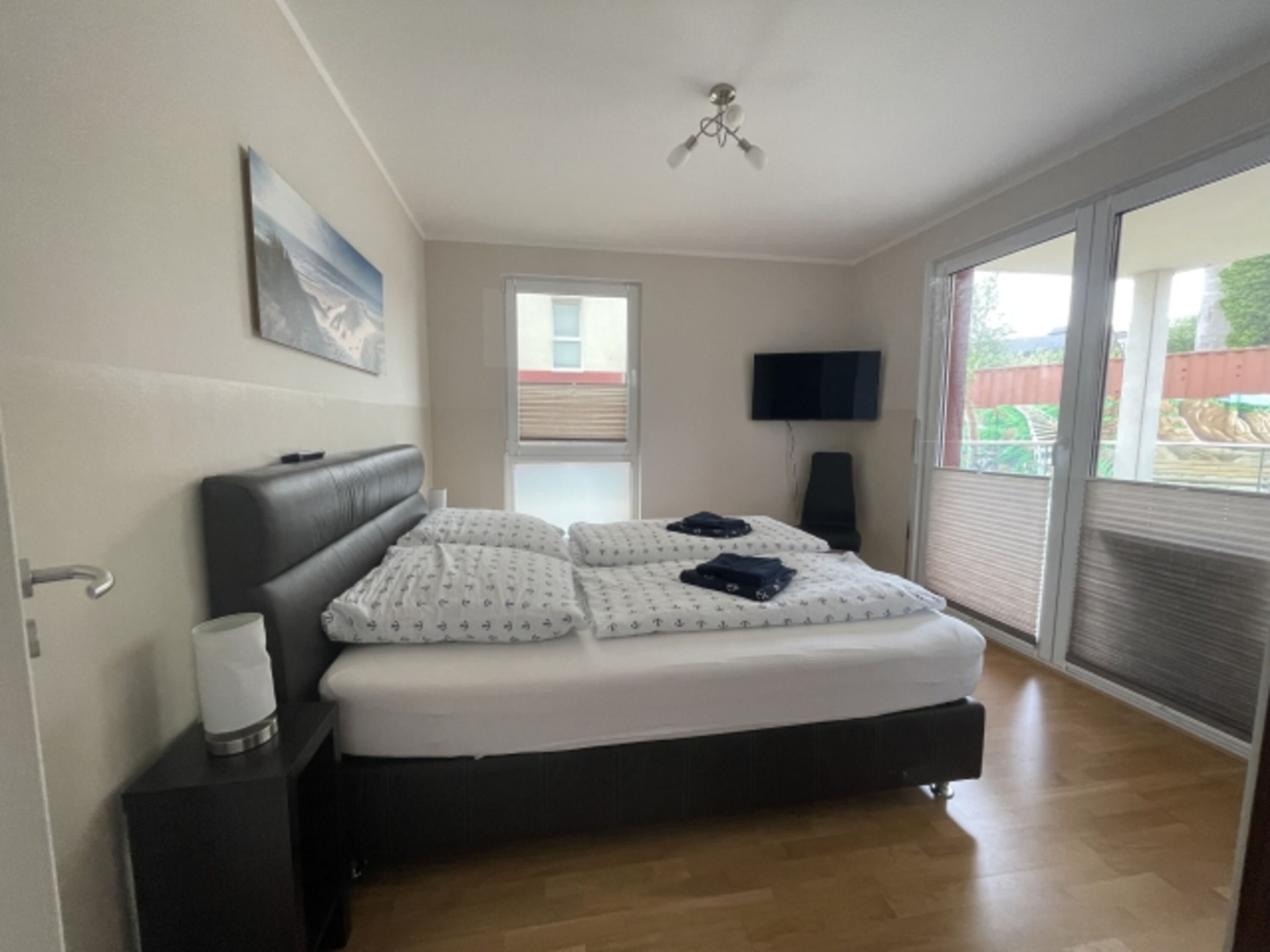 1. SZ mit Boxspringbett 160x200