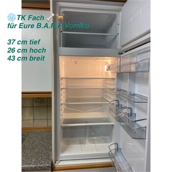 Tiefkühlfach für BARF Vorräte