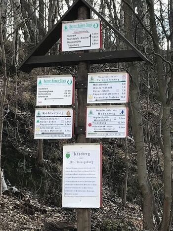 Hexenstieg vor der Haustür