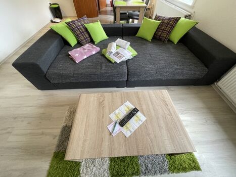 Wohnzimmer mit Big Sofa