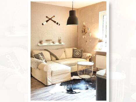 Wohnbereich - Blick auf die Couch