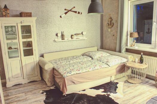 Schlafcouch als Aufbettung