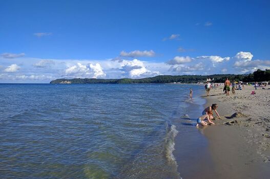 Strand im Nachbarort