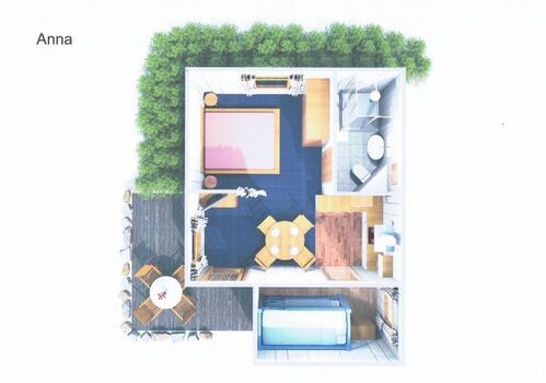 Grundriß Ferienhaus"Anna"