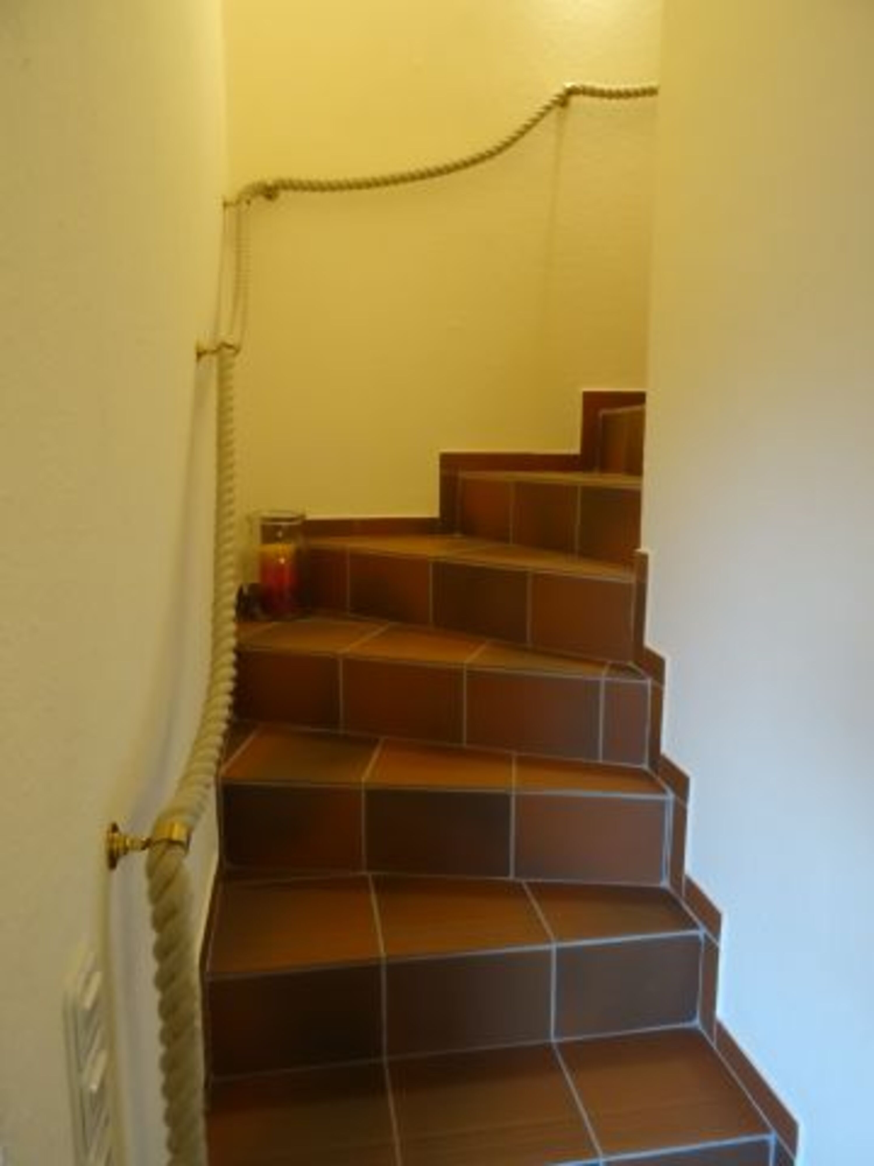 Treppe in die erste Etage