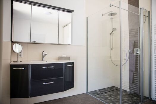 Integriertes Bad im Schlafzimmer