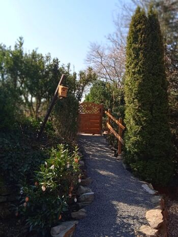 Optional eine stufenlose Zuwegung zum Haus