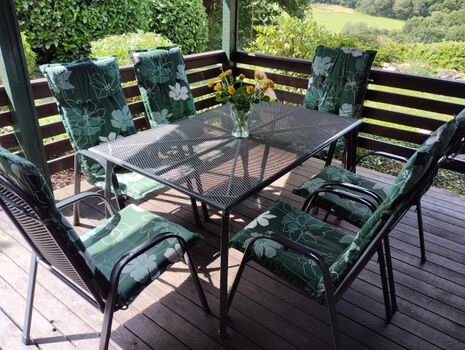 Herrliche  Ausblicke direkt von der Terrasse