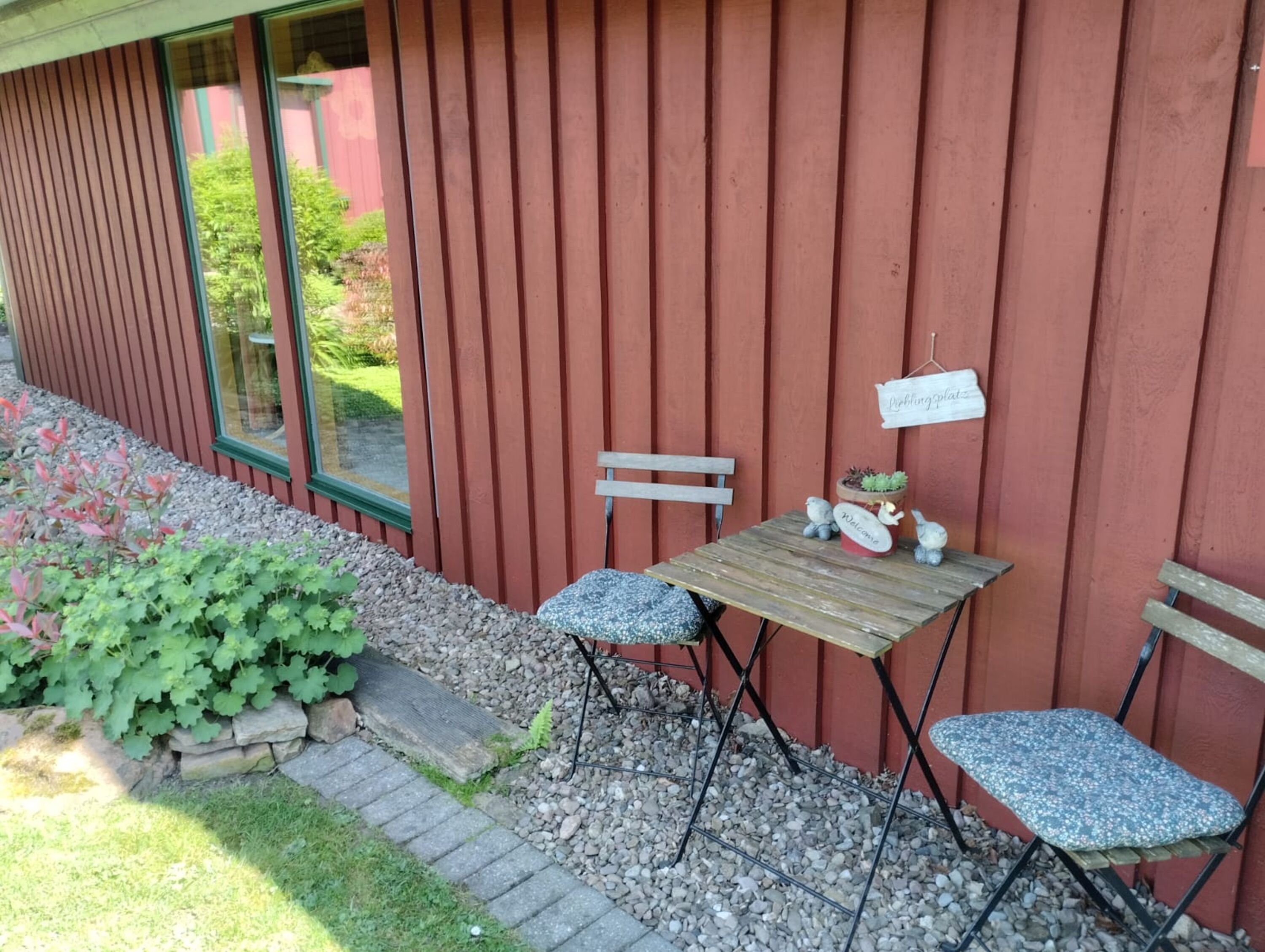 Idyllisches Plätzchen am Haus
