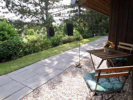 Herrlicher Platz am Hauseingang