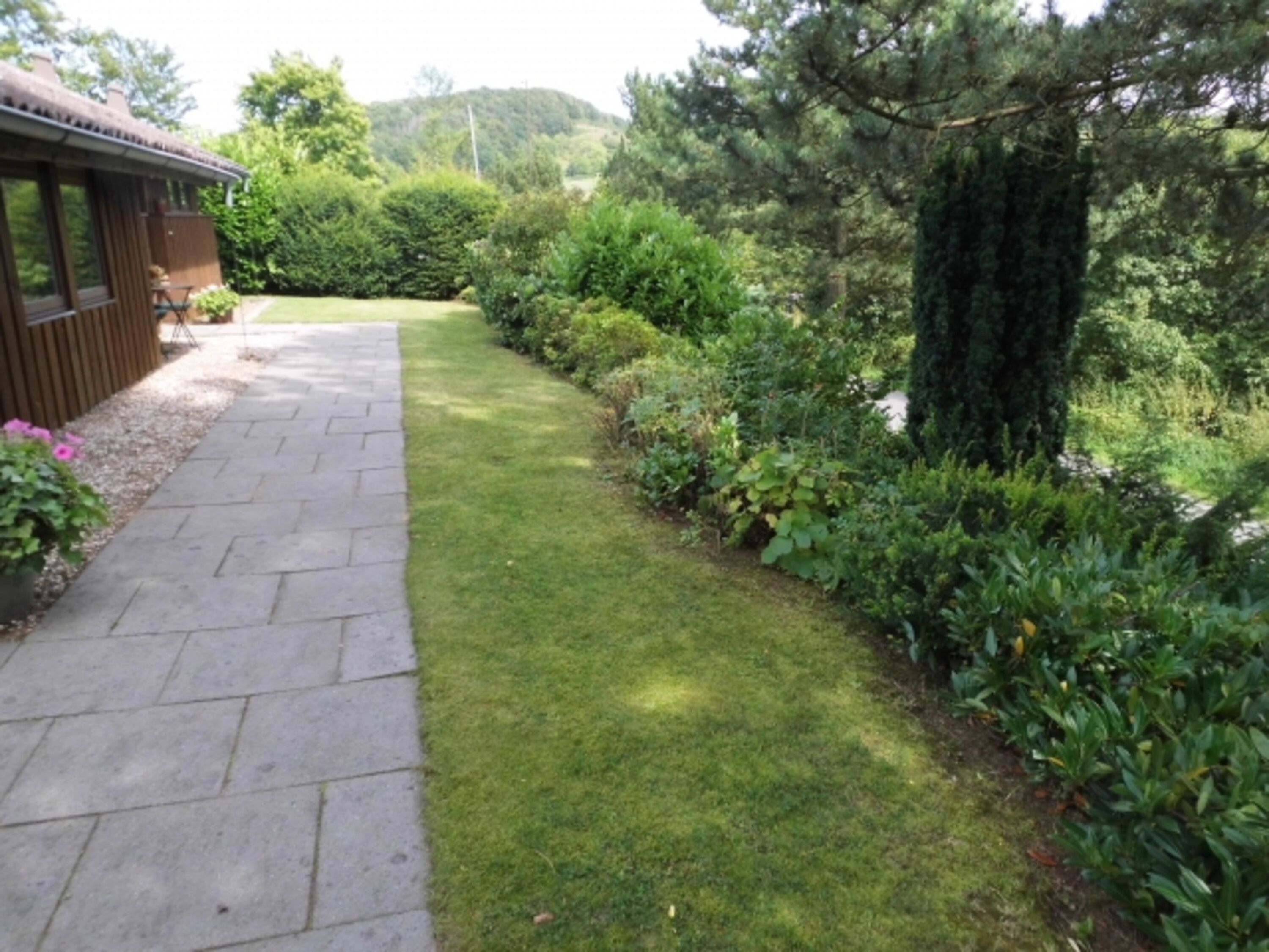 Weg zum Haus mit wunderschönen Ausblicken