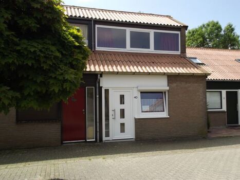 Vorderseite des Ferienhauses